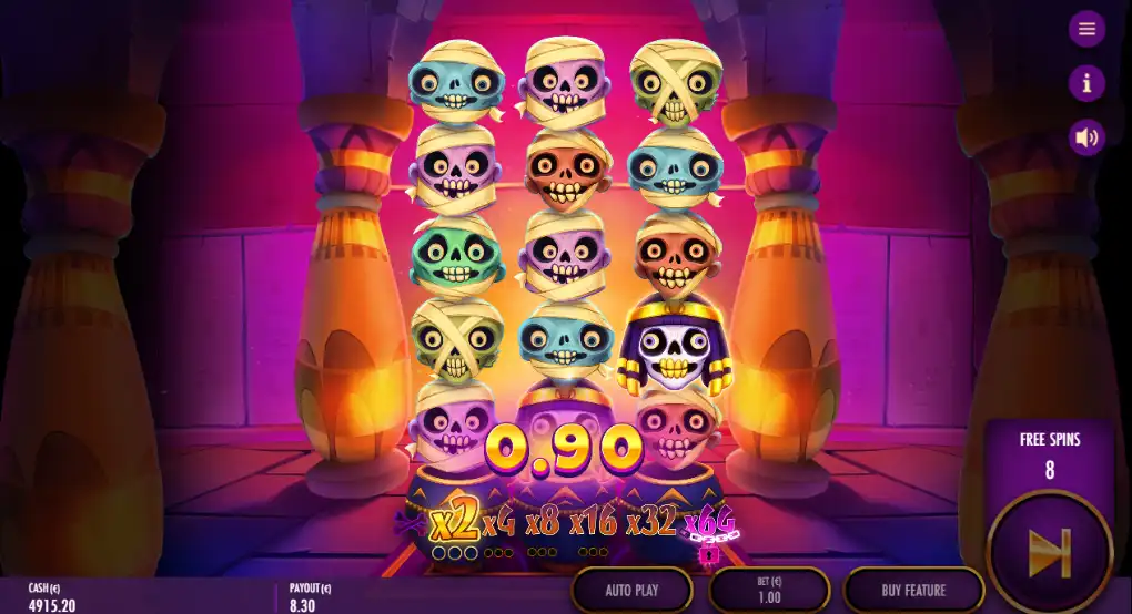 как играть в слот Tutan Kha-boom от Thunderkick на реальные деньги онлайн